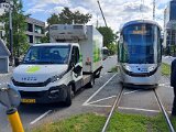 05-07-2022 Clemens aanrijding BE Oplegger met tram
