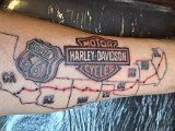 18-10-2023 Clemens Route 66 tatoeage
