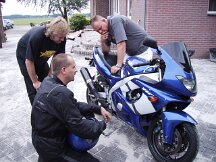 24-06-2006 Clemens aanschaf Yamaha Thundercat