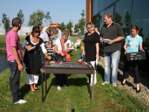 30-05-2009 BBQ bij Palveco met collega's