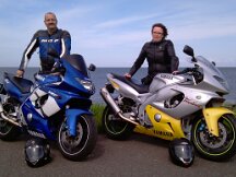 16-05-2010 Sandra haar Yamaha Thundercat