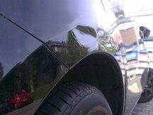 28-09-2014 Cynthia rijdt deuk in de Mazda 2