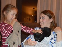 01-10-2014 Mimi en Binky ophalen