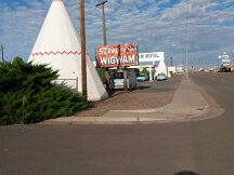 Holbrook, Wigwam motel