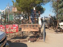 Helendale Bottle tree forest