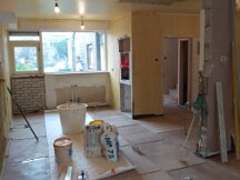 28-10-2017 Stucen huis Mariska en Thijs