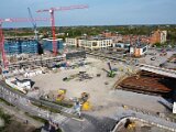 28-04-2025 Drone Shots voorbereiding spoorweg ondergang Heerhugowaard