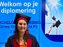 03-07-2025 Mariska diploma uitreiking Bachelor of Nursing